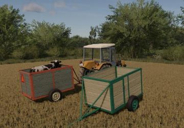 Small Animal Trailerверсия 1.0.0.0 для Farming Simulator 2025