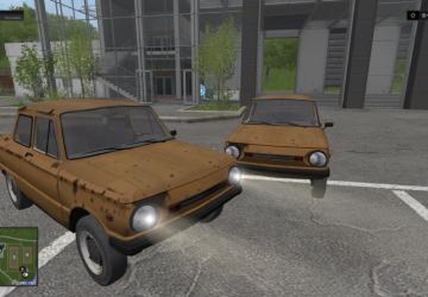 ЗАЗ-968М Запорожецверсия 1.01 для Farming Simulator 2017 (v1.5.3.x)