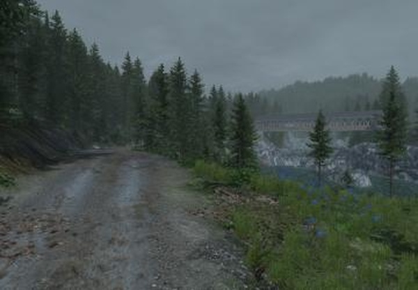 Карта «Rally Forest»версия 1.5.1 для BeamNG.drive