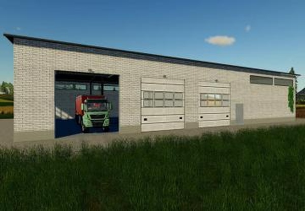 Large Machine Hallверсия 1.2.1.0 для Farming Simulator 2019