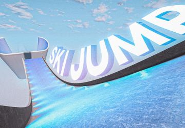 Карта «Ski Jump Arena»версия 1.04 для BeamNG.drive