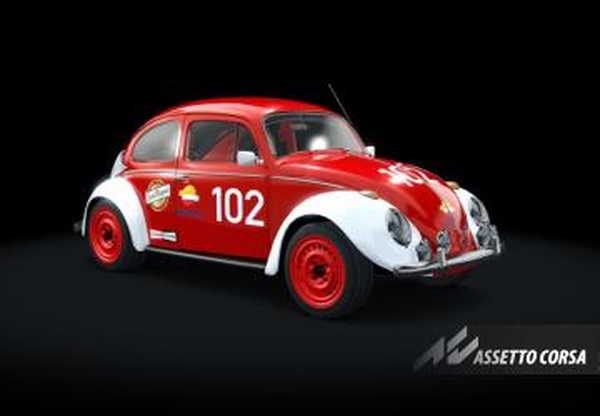 Gr2 Volkswagen Beetle 1302sверсия Rally Gr2 by GR.TEAM 1.0 для Assetto Corsa