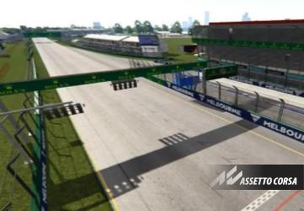 Melbourne 2018версия 1.0 для Assetto Corsa