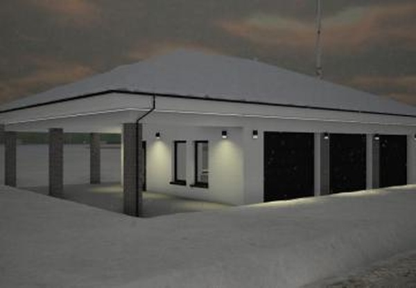 Modern Car Garageверсия 1.0.0.0 для Farming Simulator 2025