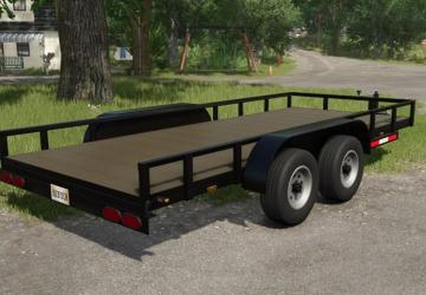 16 Foot Flatbed trailerверсия 1.1.0.0 для Farming Simulator 2025