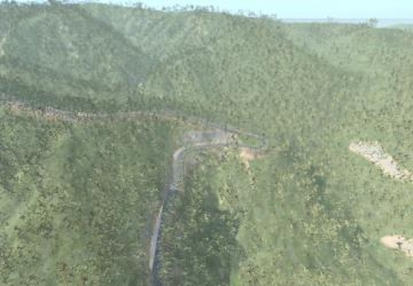 Карта «Mount Glorious»версия 1.02 для BeamNG.drive