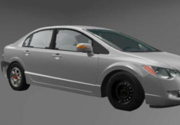 Honda Civic 2008версия 2.0 для BeamNG.drive (v0.24)