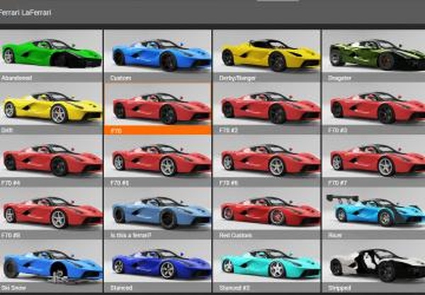 Ferrari F70 Laferrariверсия 1.0 для BeamNG.drive (v0.24)