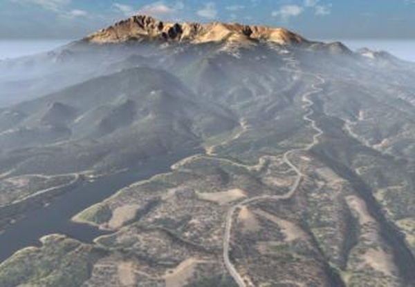 Карта «Pikes Peak - LIDAR Edition»версия 0.94 для BeamNG.drive