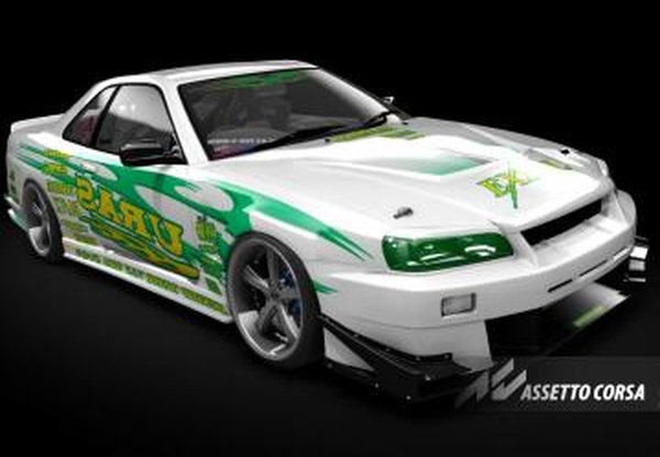 Nissan Skyline R34 Uras-GTверсия 1.0 для Assetto Corsa