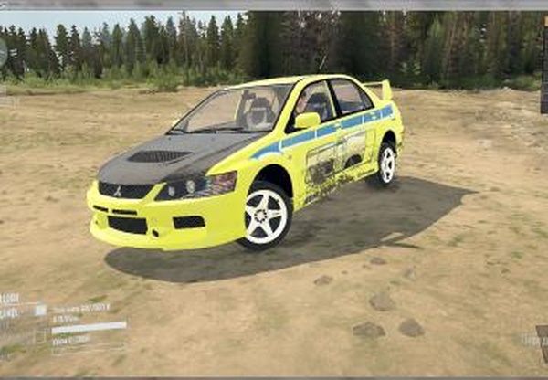 Mitsubishi Lancer Evolutionверсия 1.0 для Spintires: MudRunner (v10.06.19)