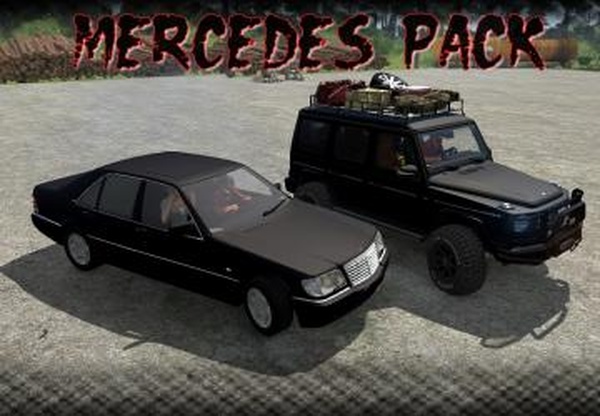 Mercedes Packверсия 1.0 для Spintires: MudRunner (v14.08.19)