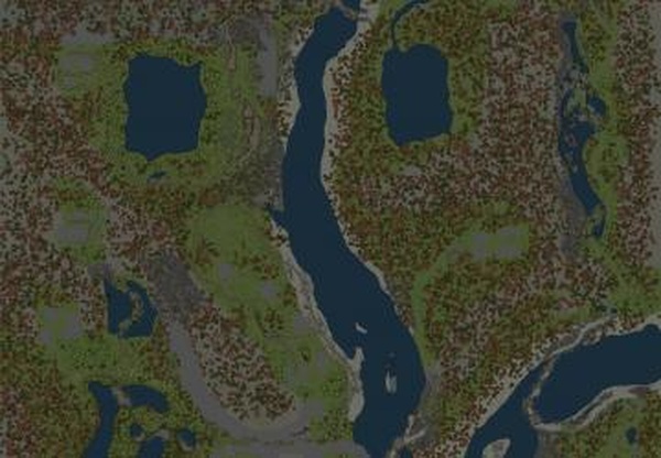 Карта «Стремительный поток»версия 1 для Spintires: MudRunner (v10.06.19)