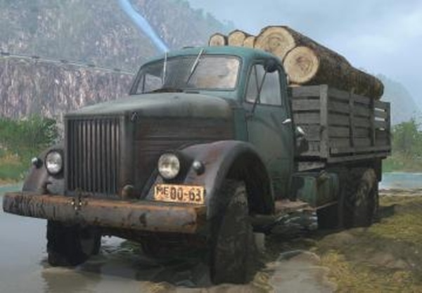 ГАЗ 63 - Ретекстурверсия 1.0 для Spintires: MudRunner (vAll)
