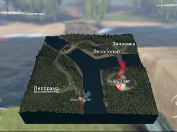 Карта «lock»версия 1.0 для SpinTires (v03.03.16)