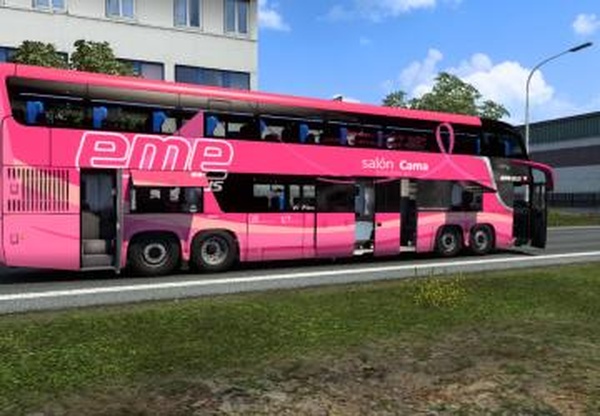 Comil Invictus DD Volvoверсия 1.0 для Euro Truck Simulator 2 (v1.45.x)