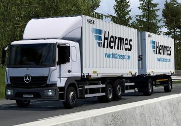 Swap Body Addon for Mercedes Ategoверсия 1.0 для Euro Truck Simulator 2 (v1.44.x, - 1.46.x)