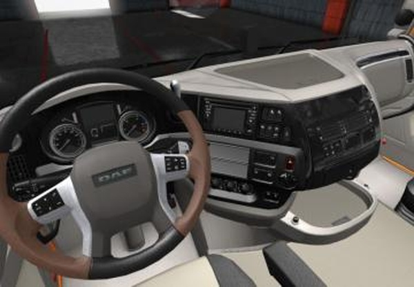 DAF XF Euro 6 Lux Interiorверсия 1.0 для Euro Truck Simulator 2 (v1.44.x, - 1.46.x)