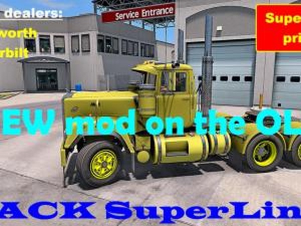 Mack Superlinerверсия 3.6 для American Truck Simulator (v1.6.x, - 1.30.x)