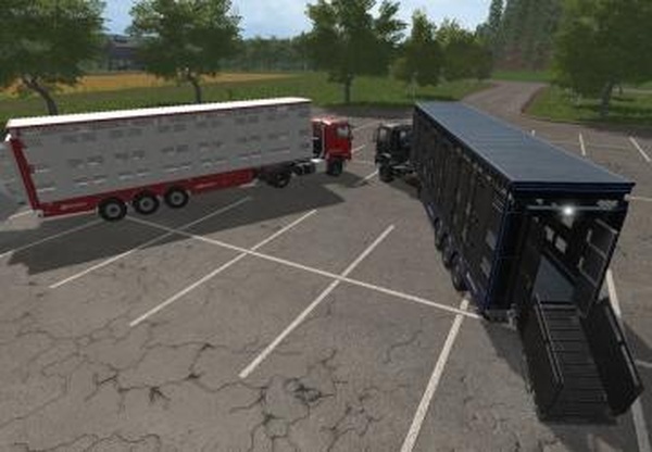 Пак для перевозки скотаверсия 1.0.0.0 для Farming Simulator 2017 (v1.5.x)