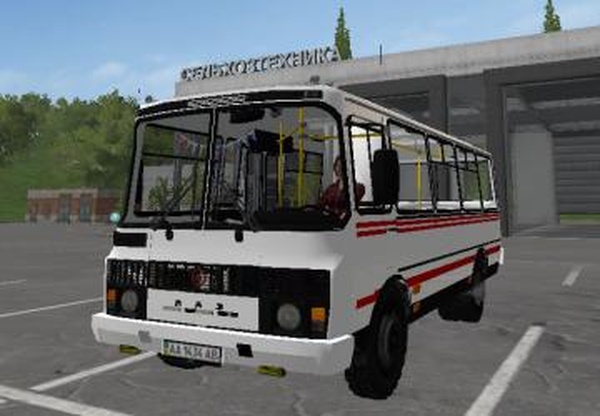 ПАЗ-3205версия 2.0 Final для Farming Simulator 2017 (v1.5.x)