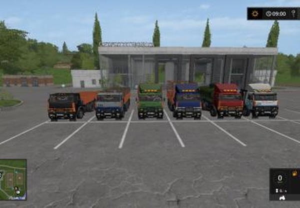 КамАЗ-5320 Collective Farm Restylingверсия 1.2.1 для Farming Simulator 2017 (v1.5.x)