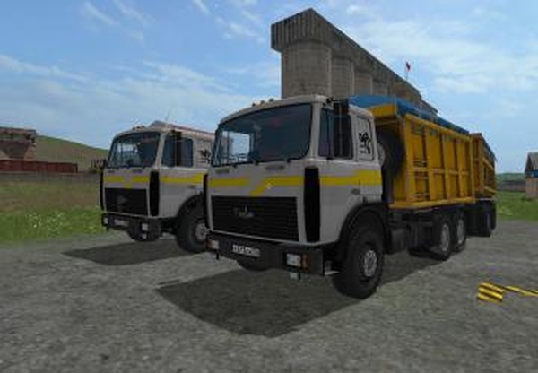 МАЗ-5516версия 2.4 для Farming Simulator 2017 (v1.5.3)