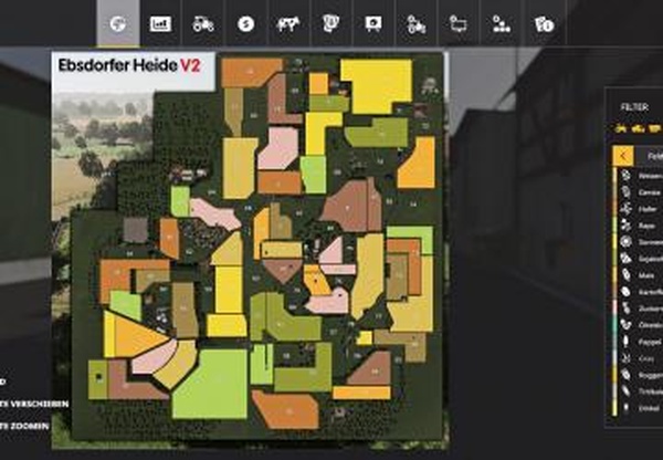 Карта «Ebsdorfer Heide»версия 2.1.0 для Farming Simulator 2019 (v1.7.x)