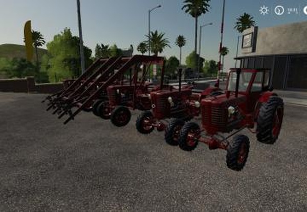 МТЗ-5Л + МТЗ-7версия 1.1 для Farming Simulator 2019 (v1.7.1.0)