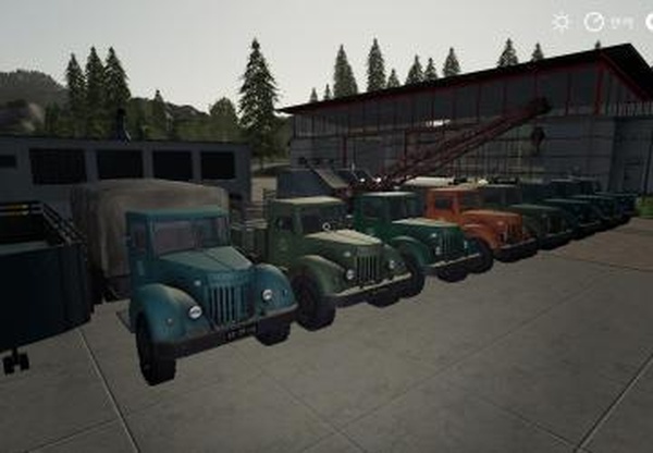 МАЗ 200 Пак - Конвертверсия 1.0 для Farming Simulator 2019 (v1.7.1.0)