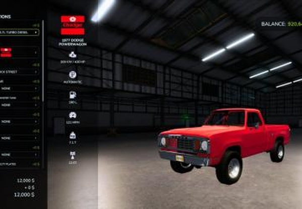 1977 Dodge Power Wagonверсия 1.0.0.1 для Farming Simulator 2025