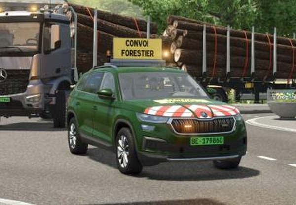 Kodiaq Convoy Pilotверсия 1.0.0.0 для Farming Simulator 2025