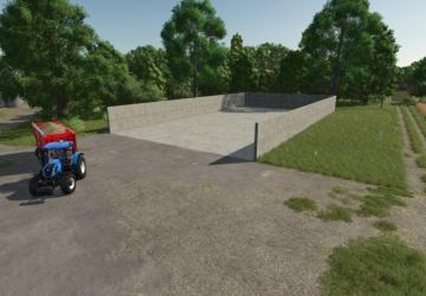 Concrete BunkerSilosверсия 1.0.0.0 для Farming Simulator 2025