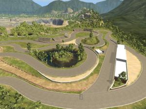 Карта «The Open Cut Mine»версия 2.1 для BeamNG.drive