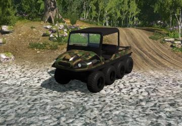 Labrador Beaver 8x8версия 1.2 для BeamNG.drive