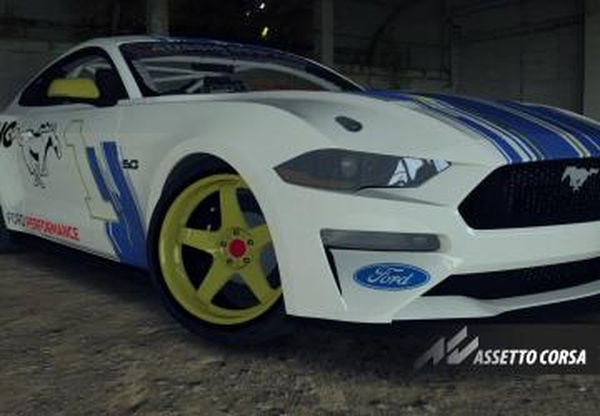 ADC Ford Mustang  420версия v1.0 для Assetto Corsa