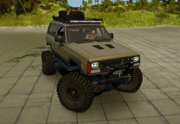 Jeep XJ 2 Doorверсия 1 для Spintires: MudRunner (vv14.08.19)
