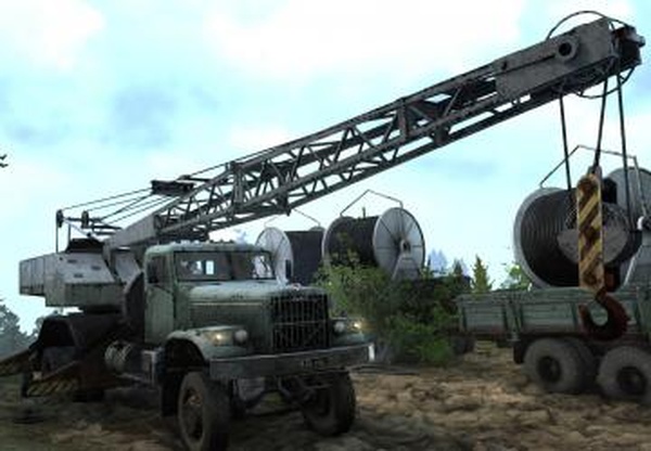 Краз KS-4561 текстурыверсия 1.0 для Spintires: MudRunner (vAll)