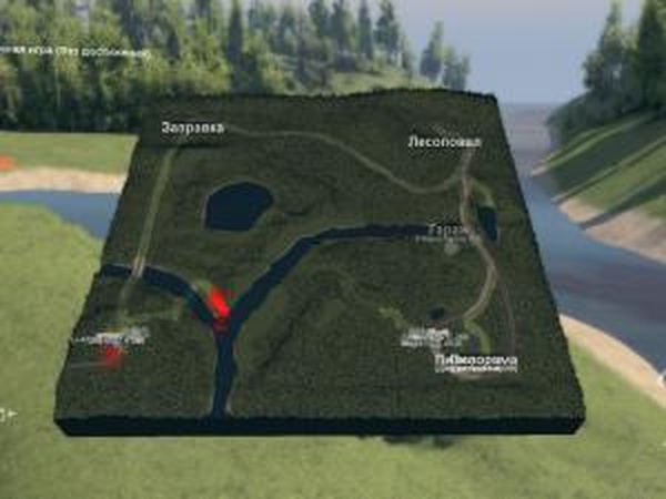 Карта «No Name»версия 1.0 для SpinTires (v03.03.16)