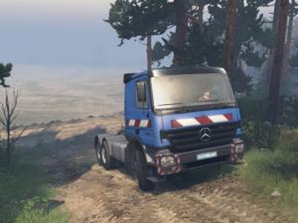 Mercedes-Benz Actros 2646версия 21.09.17 для SpinTires (v03.03.16)