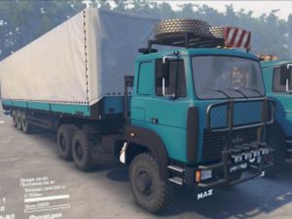 Маз Пакверсия 1 для SpinTires (v03.03.16)
