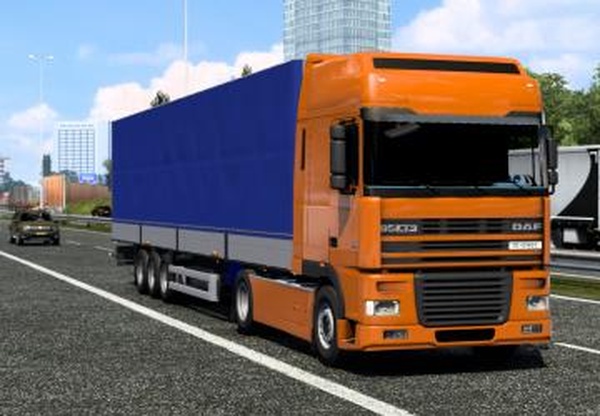 DAF XF 95 Reworkedверсия 3.6 для Euro Truck Simulator 2 (v1.45.x, 1.46.x)