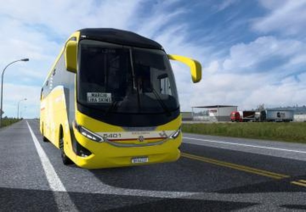 Marcopolo Paradiso G8 1200версия 0.9 для Euro Truck Simulator 2 (v1.45.x)