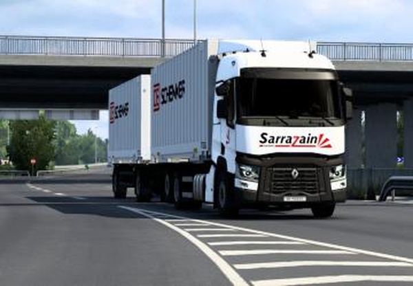 Swap Body Addon For Renault T Range/Premiumv1.3.1 для Euro Truck Simulator 2 (v1.45.x)