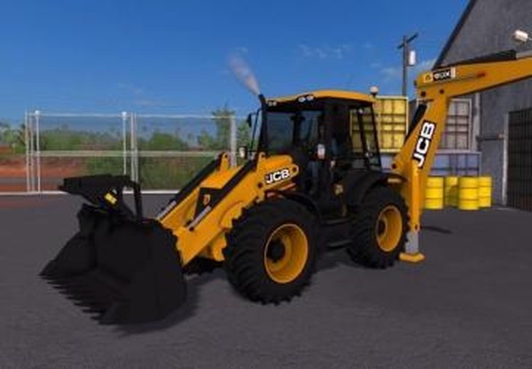 JCB 4 CXверсия 1.0 для Farming Simulator 2017 (v1.5.3)