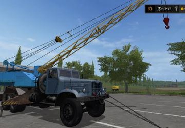 КрАЗ-257 K1 Автокранверсия 1.0 для Farming Simulator 2017 (v1.5.3)