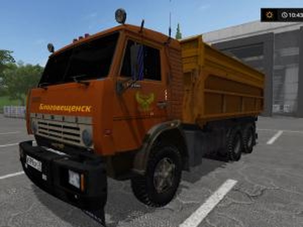 Камаз-55102версия 1.0 для Farming Simulator 2017 (v1.5.3)