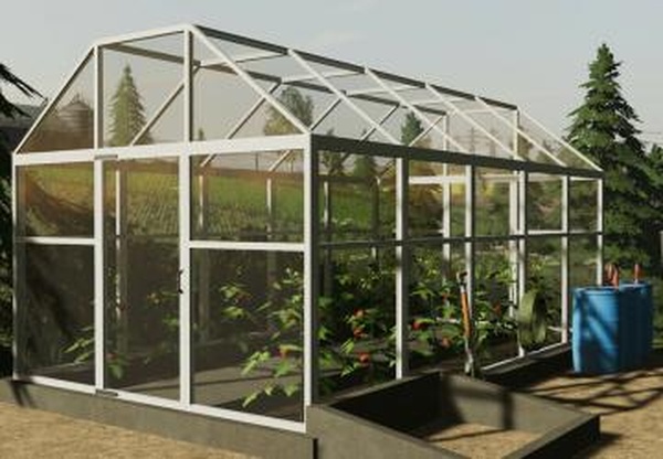 Polish Greenhouse With Tomatoesверсия 1.1.0.0 для Farming Simulator 2019 (v1.7.x)
