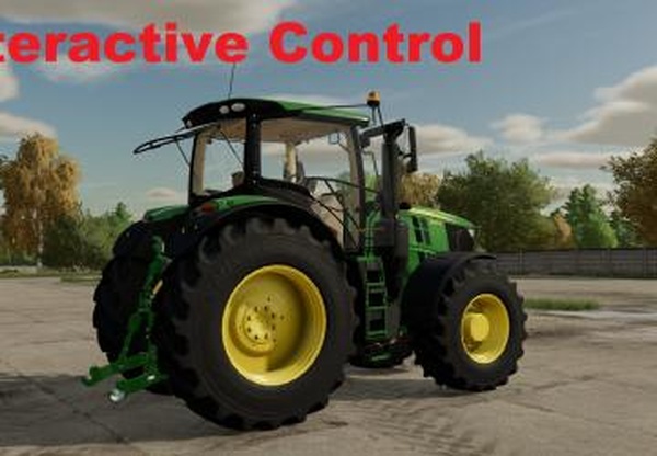 Interactive Controlверсия 1.2.0.0 для Farming Simulator 2022 (v1.13.x)