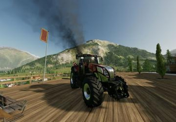 New Holland T8 Turbo (New Sound)версия 1.3.0.0 для Farming Simulator 2022